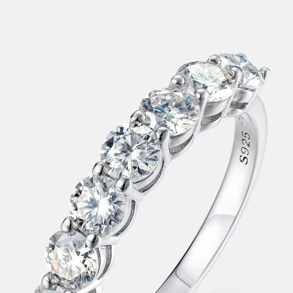 Eternal Love Certified Moissanite Bridal Ring Sets - Image 3