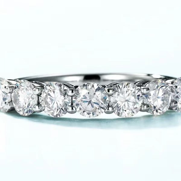 Eternal Love Certified Moissanite Bridal Ring Sets - Image 2