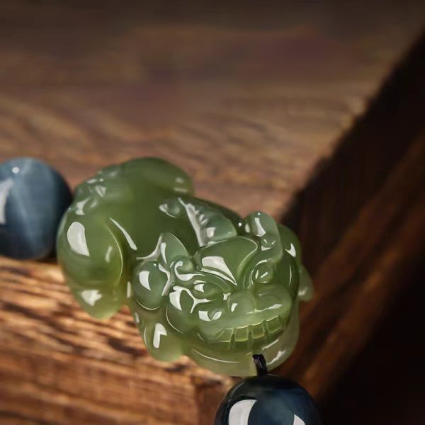 Real Jade Attract Money Luxury Pixiu Bracelet - Image 3