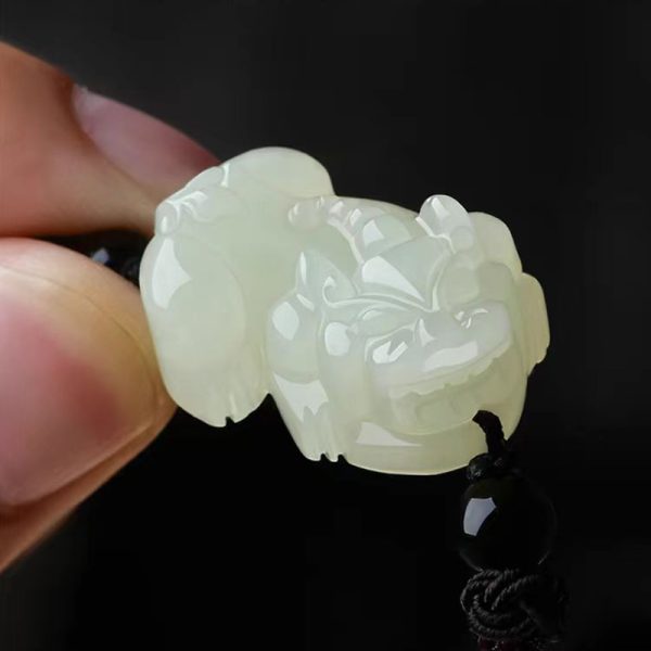 Jade Bracelet Feng Shui Pixiu Bracelet Lucky Chain - Image 3