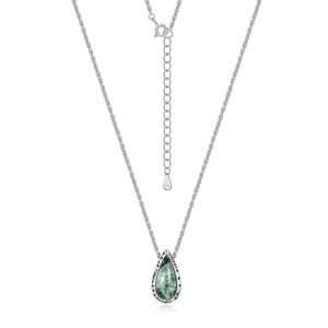 moss agate necklace