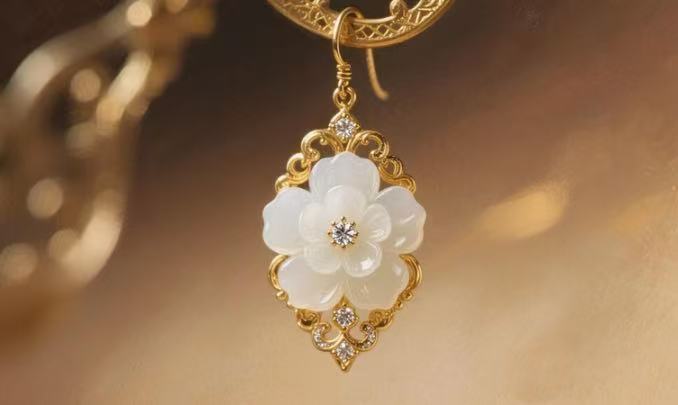 white jade earrings3