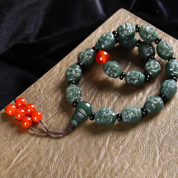green jade bracelet