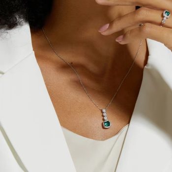 real emerald necklace